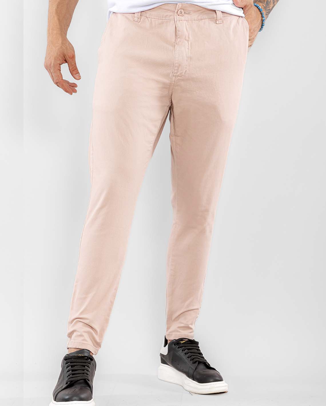 Calça Sarja Chino Skinny Masculina 21933 Nude - Consciencia Jeans 2020 - B2C