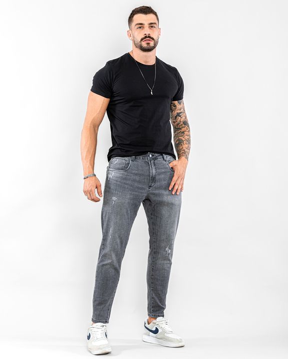 Calça Jeans Masculina Skinny com Puidos 21851 Vintage - Consciencia Jeans  2020 - B2C